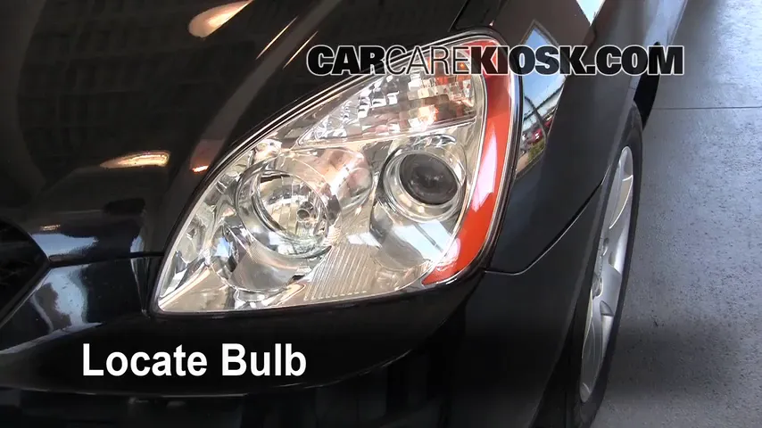 2007 Kia Rondo LX 2.4L 4 Cyl. Lights Turn Signal - Front (replace bulb)
